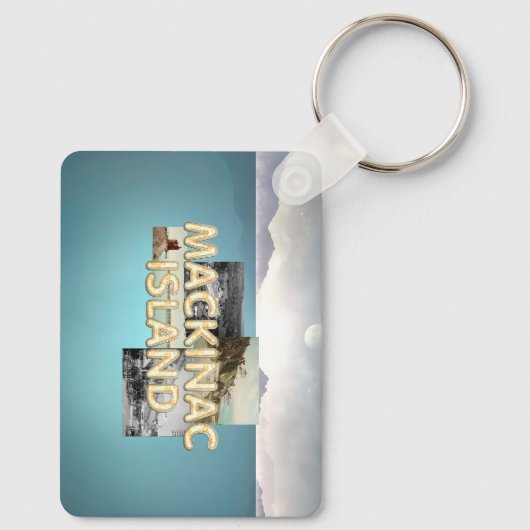 TOP Mackinac Island Sleutelhanger (Achterkant)