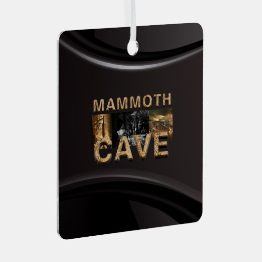 TOP Mammoth Cave Metal Ornament (Voorkant Rechts)