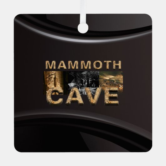 TOP Mammoth Cave Metal Ornament (Voorkant)