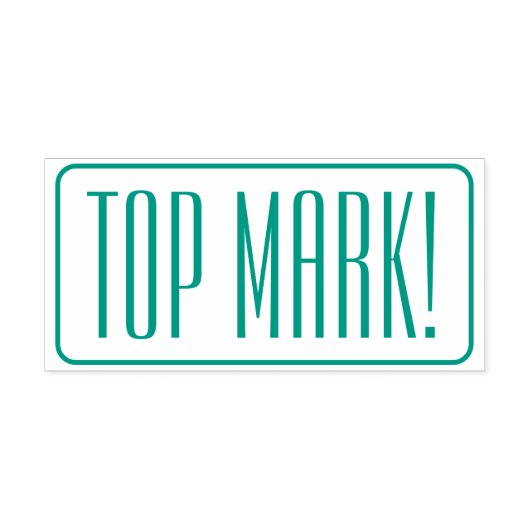 TOP MARK! Schoolleraar Rubber Stamp Zelfinktende Stempel (Design)