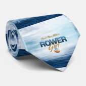 TOP Mess niet met een Rower Girl Stropdas (Opgerold)