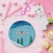 TOP Mess niet met een skimeisje Papieren Bordje (Feest)