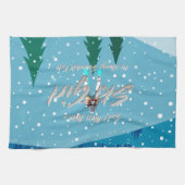 TOP Mess niet met Ski Girl Theedoek (Horizontaal)