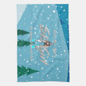 TOP Mess niet met Ski Girl Theedoek (Verticaal)