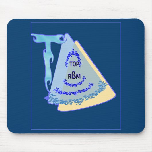 TOP_MODERN_BLUE_SO CUTE MUISMAT (Voorkant)