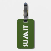 Top Mountains Bagagelabel (Achterkant verticaal)