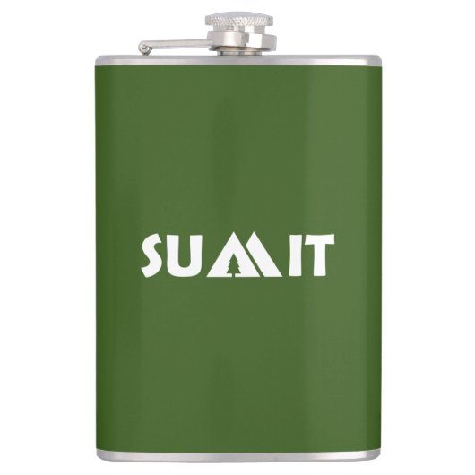 Top Mountains Heupfles (Voorkant)