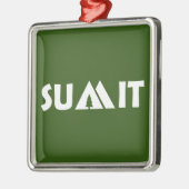 Top Mountains Metalen Ornament (Links)