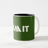 Top Mountains Tweekleurige Koffiemok (Voorkant rechts)