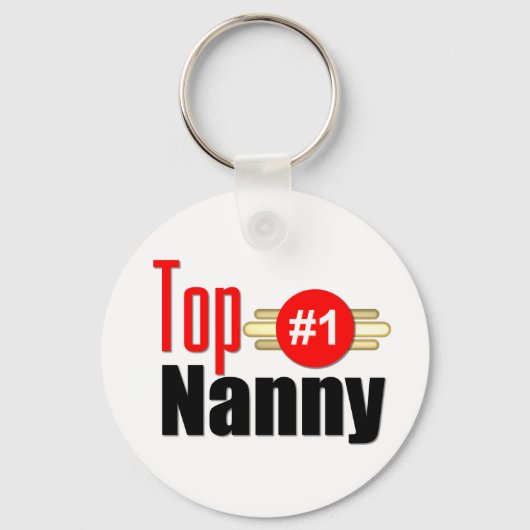 Top Nanny Sleutelhanger (Voorkant)