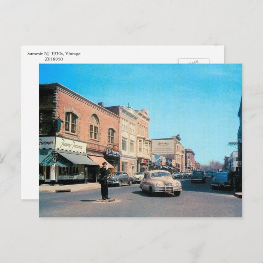 Top NJ 1950,  Briefkaart (Voorkant / Achterkant)