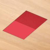 Top-Noise Tomaat Rood Acryl Uitnodiging (Custom) (Laagn)