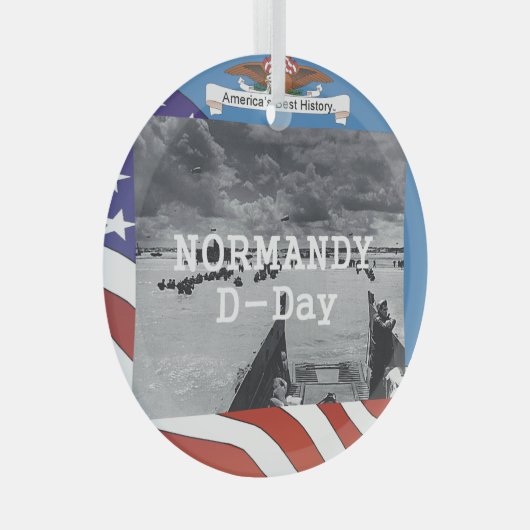 TOP Normandy Glass Ornament (Voorkant Rechts)