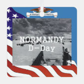 TOP Normandy Metal Ornament (Voorkant)