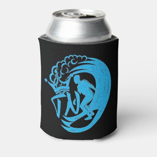 Top Notch Da Wave (BlueKoozie) Blikjeskoeler (Blikje Achterkant)