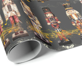 Top Notenkraker Kings Musical Staff Cadeaupapier