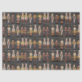 Top Notenkraker Kings Musical Staff Tissuepapier (Voorkant)