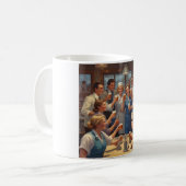 Top Nurses Mok: Vier het beste in de gezondheidszo Koffiemok (Voorkant links)