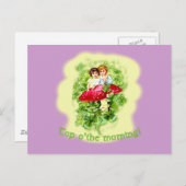 Top O de  voorstellingsillustratie Briefkaart (Voorkant / Achterkant)