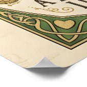 Top O' The Mornin'! St. Patrick's Day Poster (Hoek)