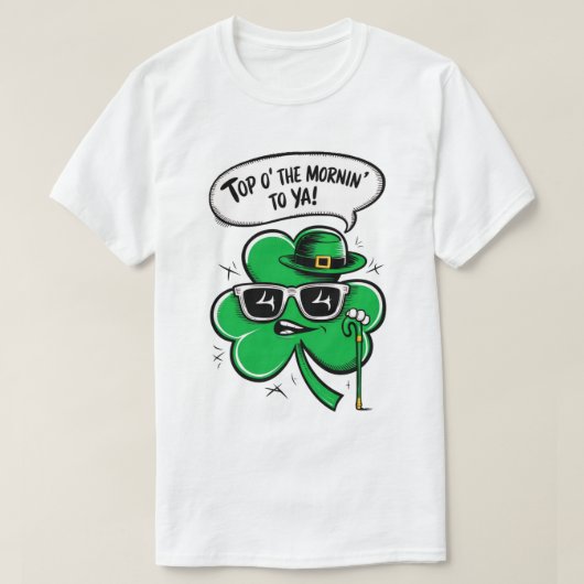 Top O' The Morning' Shamrock (Design voorkant)