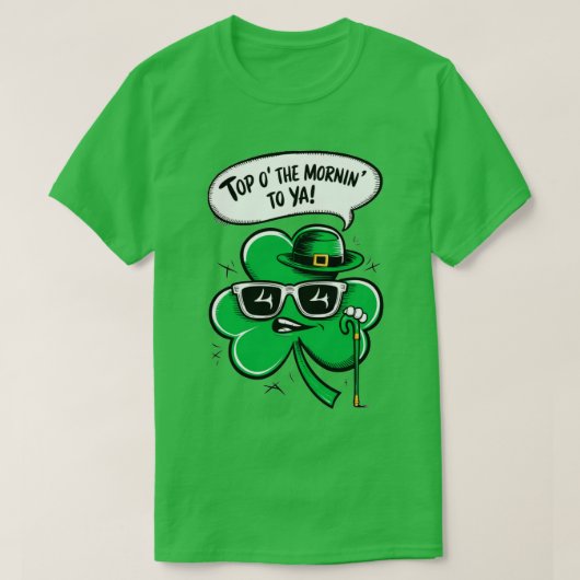 Top O' The Morning' Shamrock (Design voorkant)