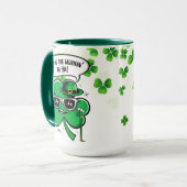 Top O' The Morning' Shamrock Mok (Voorkant links)