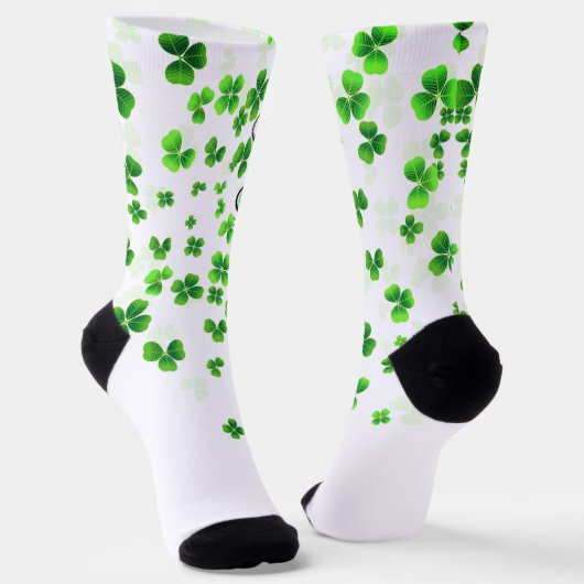 Top O' The Morning' Shamrock Sokken (Gebogen)
