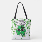 Top O' The Morning' Shamrock Tote Bag (Achterkant)