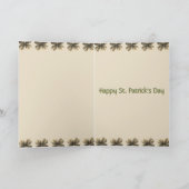 Top O' The Morning! - St. Patrick's Dag Kaart (Binnen)