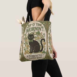 Top O' The Morning - St. Patrick's Dag Tote Bag