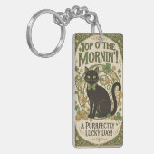 Top O' The Morning St. Patrick's Day Key Chain Sleutelhanger (Voorkant Links)
