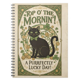 Top O' The Morning - St. Patrick's Day Notitieboek
