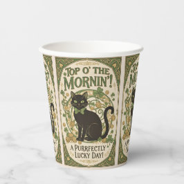 Top O' The Morning - St. Patrick's Day Papieren Be Bekers