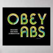 TOP Obey Abs Poster (Voorkant)