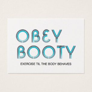 TOP Obey Booty Visitekaartje