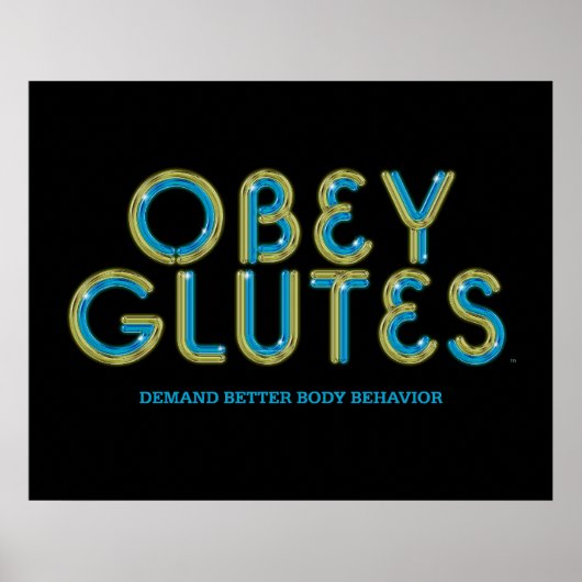 TOP Obey Glutes Poster (Voorkant)