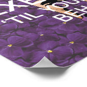 TOP oefent oefening uit tot uw lichaam zich gedraa Poster (Hoek)