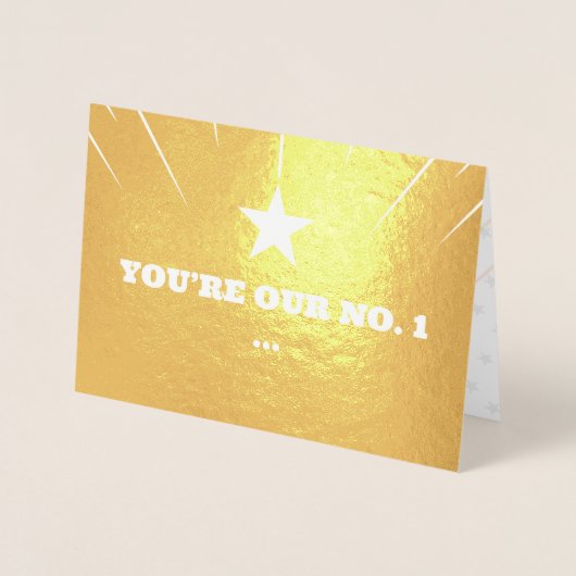 Top of The Pops Vaderdag Foliekaart Folie Kaarten (Voorkant)