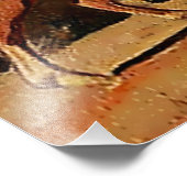 "Top of the Ridge" Westerne kunst van Maynard Dixo Foto Afdruk (Hoek)