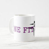 TOP One Fit Chick Koffiemok (Voorkant links)