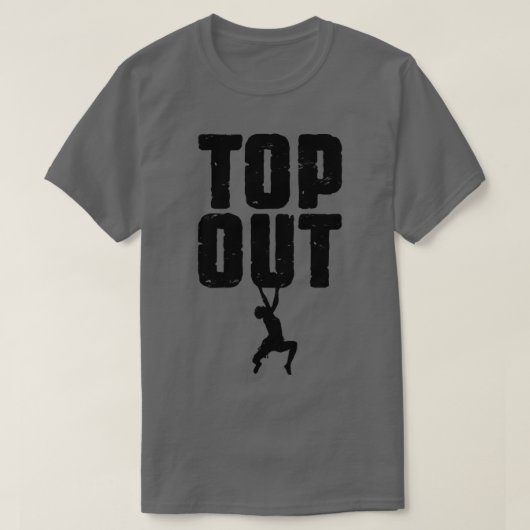Top Out Rock Klimmen Boulderen Grappige Klimmer Jo (Design voorkant)