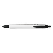 TOP overal Zwarte Inkt Pen (Achterkant)
