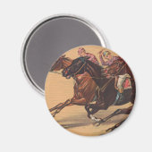 Top Paard en Jockey Magneet (Voorkant / Achterkant)