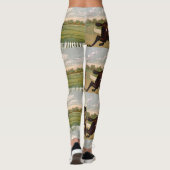 TOP-paardenraceleven Leggings (Achterkant)