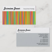 Top-panel - Abstracte 120716(010) Visitekaartje (Voorkant / Achterkant)