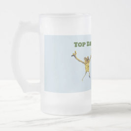 Top Papa Grappig Dier Matglas Bierpul