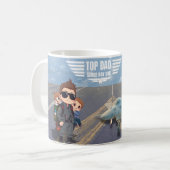 Top Papa Mok voor Papa | Grappig Vaderdag Cadeau (Voorkant links)