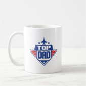 Top Papa Vliegtuig Koffiemok (Links)