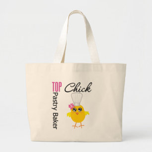 Top Pastry Chick Grote Tote Bag